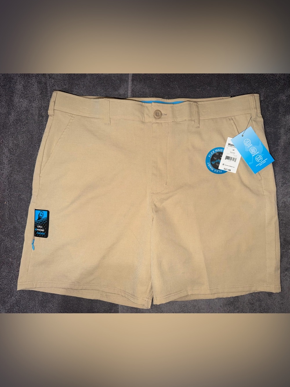 Men’s Classic Khaki Chino Shorts - Tan